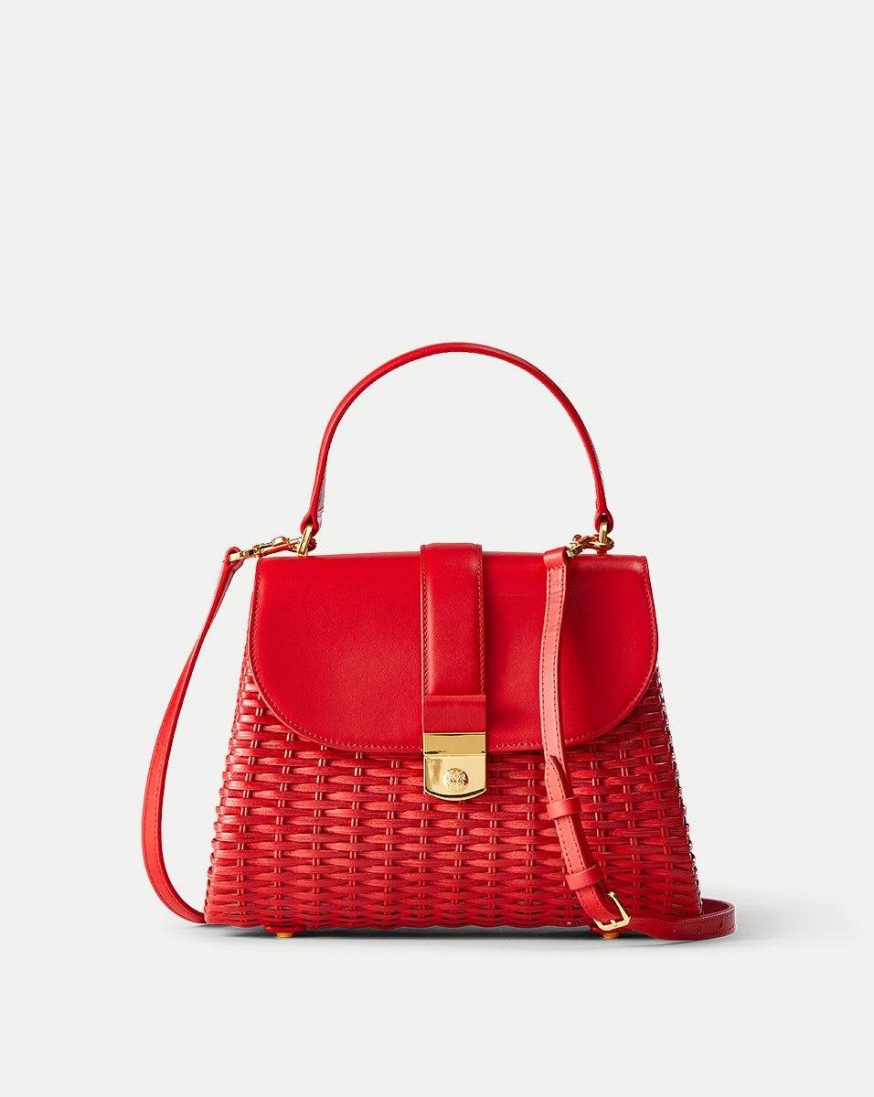 CREST LOCK BASKET BAG - 1