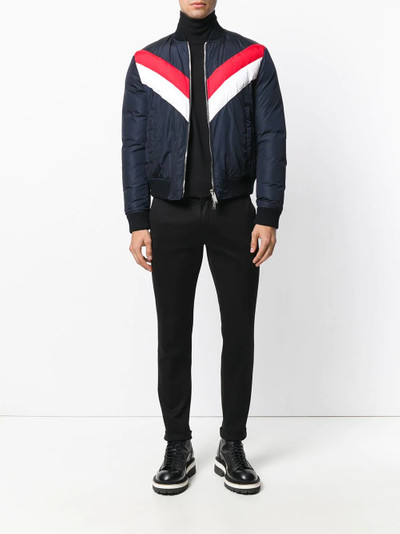 DSQUARED2 contrast bomber jacket outlook