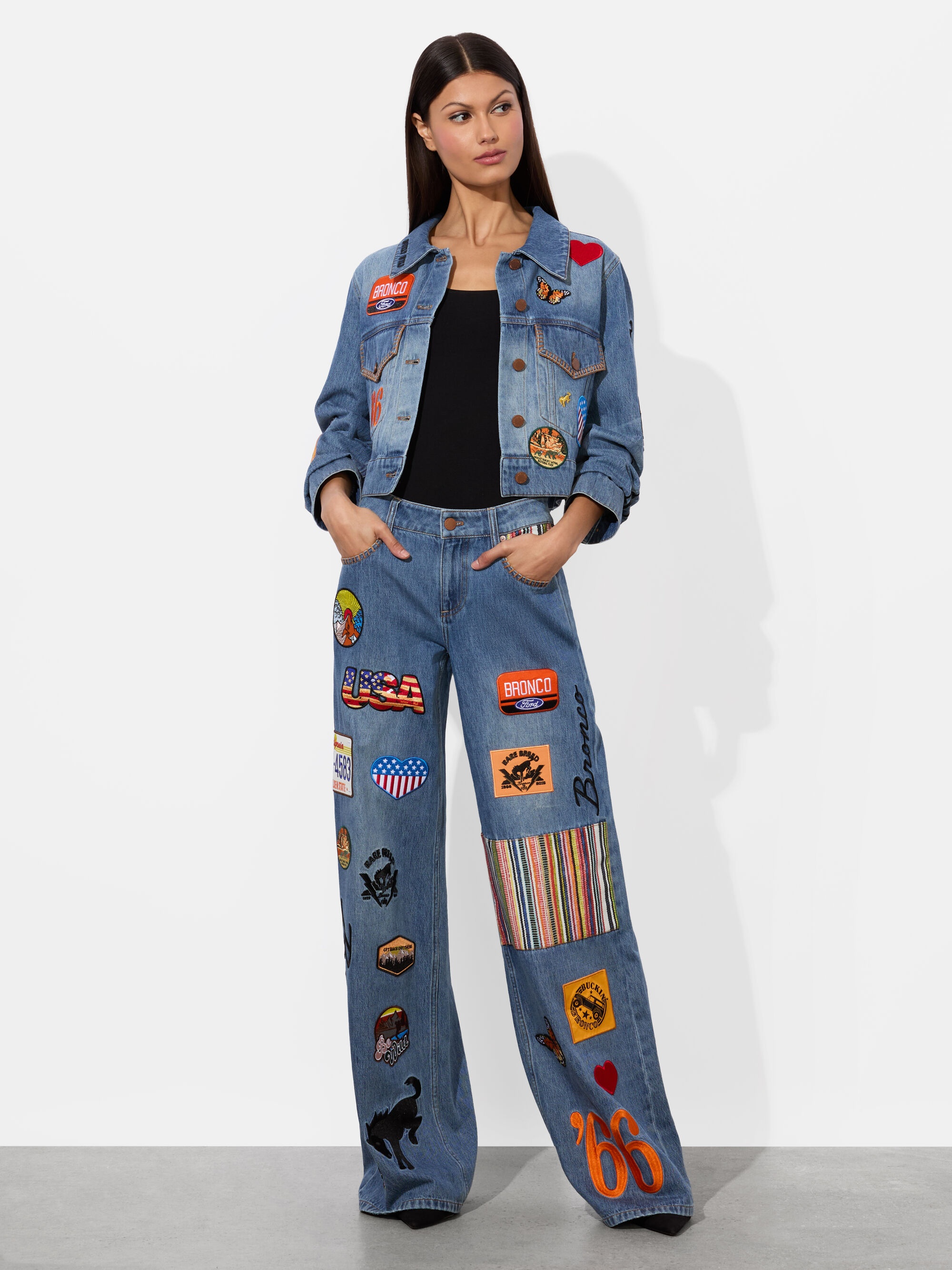 A+O X BRONCO JEFF DENIM JACKET - 3