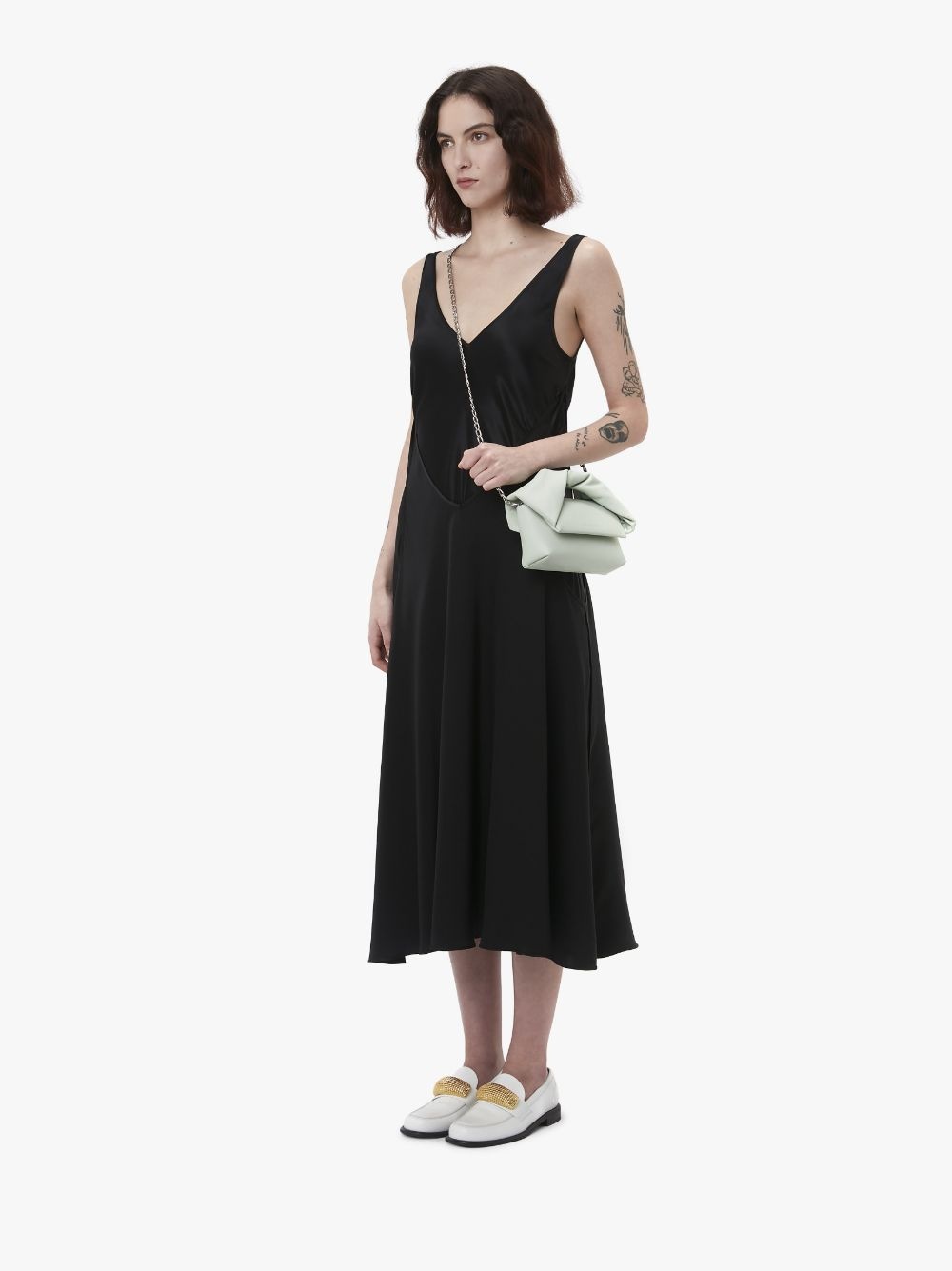 SMALL TWISTER - LEATHER TOP HANDLE BAG - 6