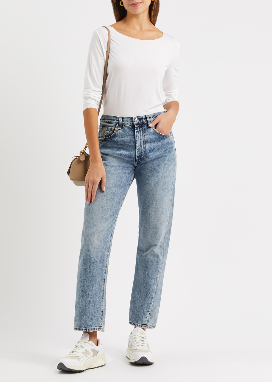 Aurora Pure stretch-jersey top - 4