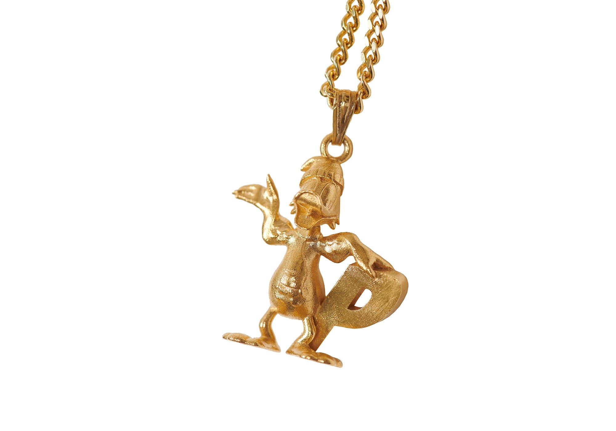 CHILLY DUCK OUT PENDANT GOLD - 3