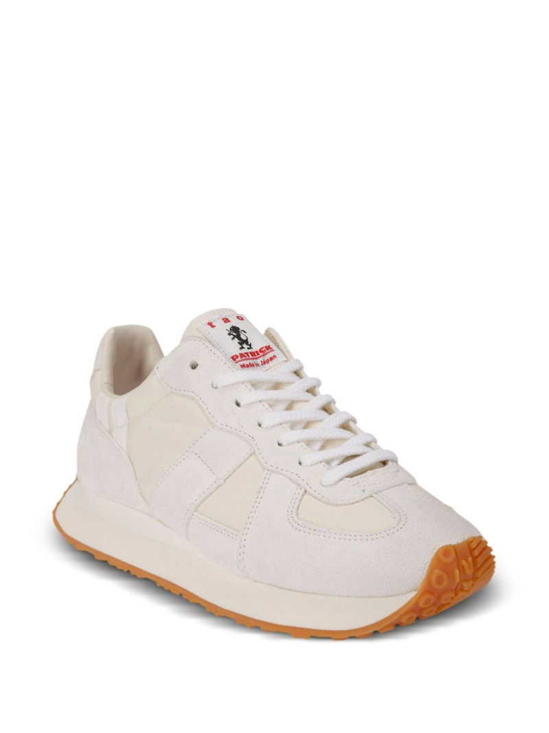 Comme Des Garçons panelled sneakers outlook