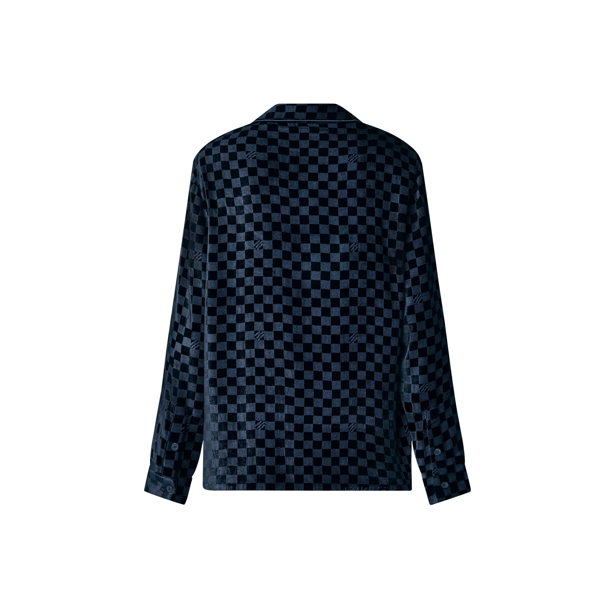 Silk-Blend Velvet Long-Sleeved Evening Overshirt - 3