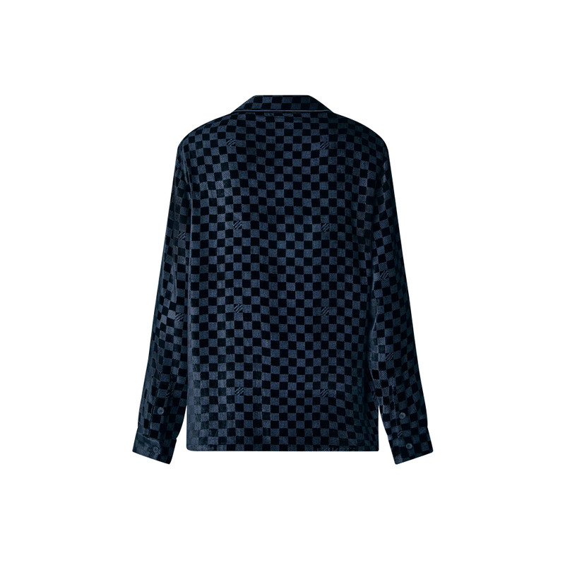 Silk-Blend Velvet Long-Sleeved Evening Overshirt 3