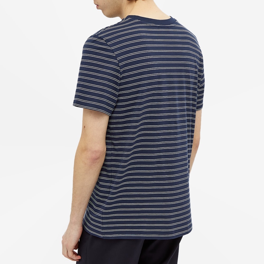 A.P.C. Stevie Patch Logo Stripe Tee - 5