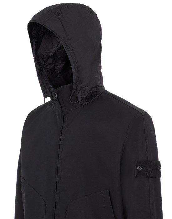Stone Island 422F1 MAC SUPIMA® 2L GHOST PIECE BLACK - 422F1#3138