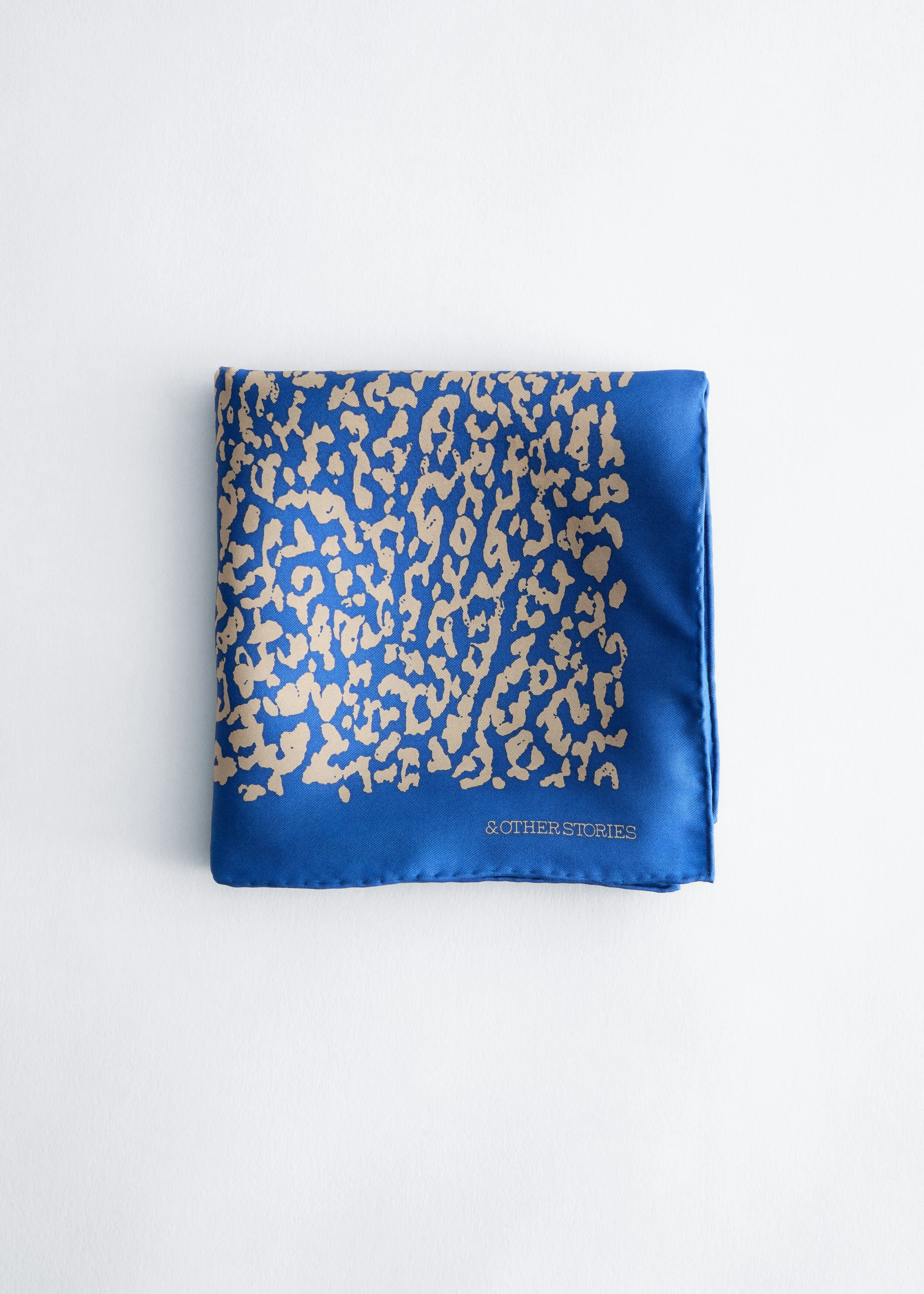 Printed Silk Scarf - 1
