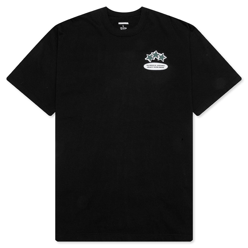 NH S/S TEE 12 - BLACK - 1
