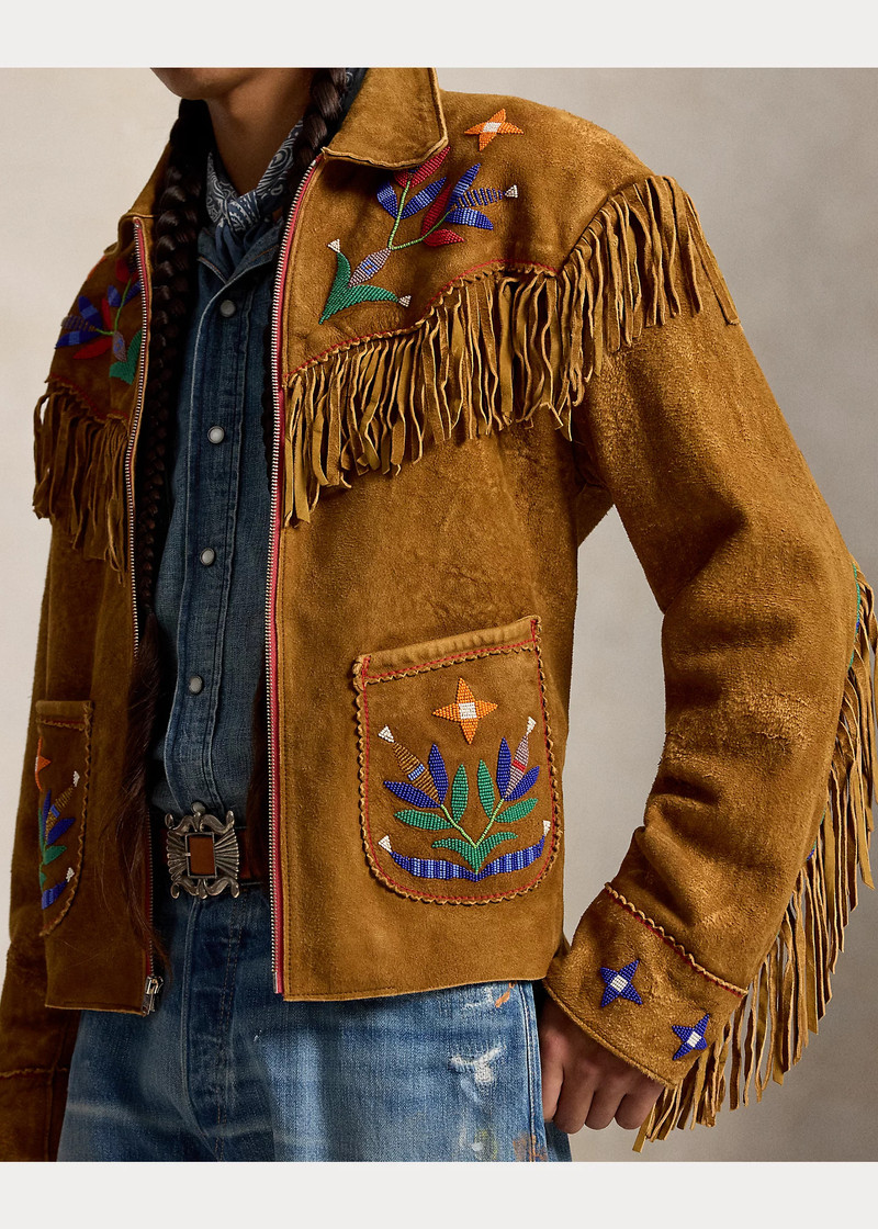 PRL x TÓPA Standing Sage Fringe Jacket 9