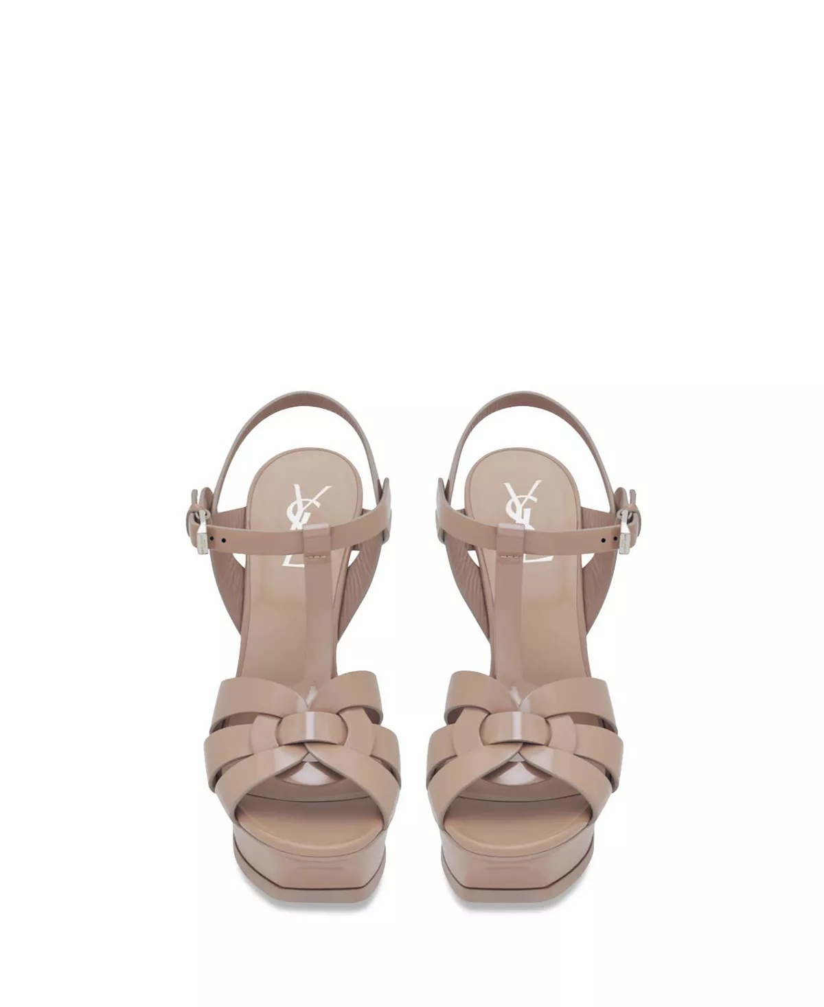 Tribute Platform Sandals in Smooth Leather - 4