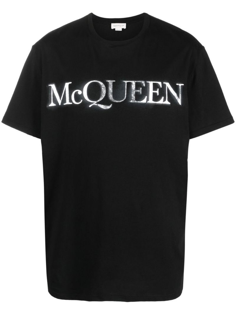 logo-print T-shirt - 1