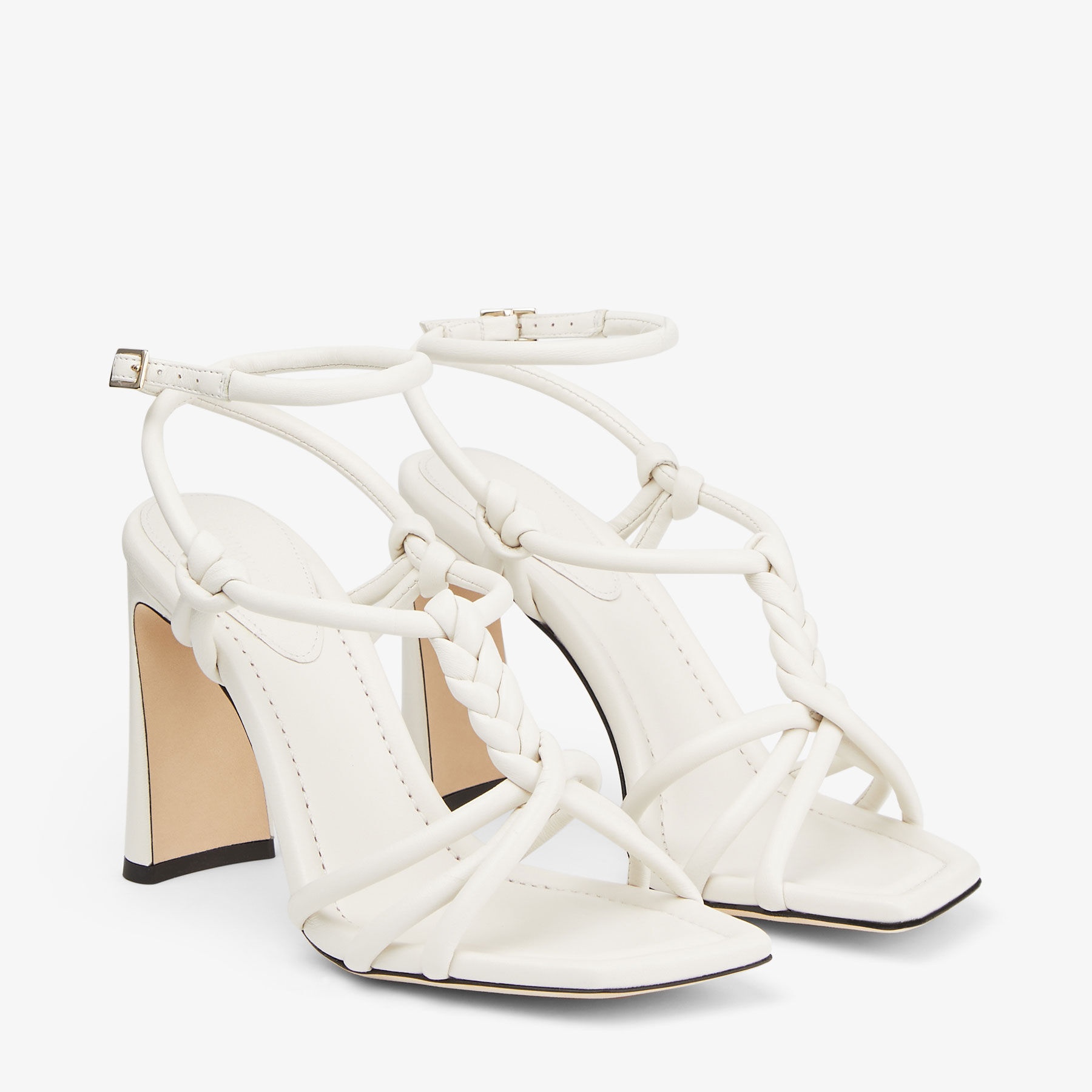 Calypso 95
Latte Nappa Leather Sandals - 3