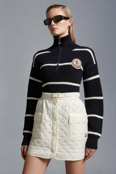 Moncler Striped Wool Turtleneck Sweater outlook