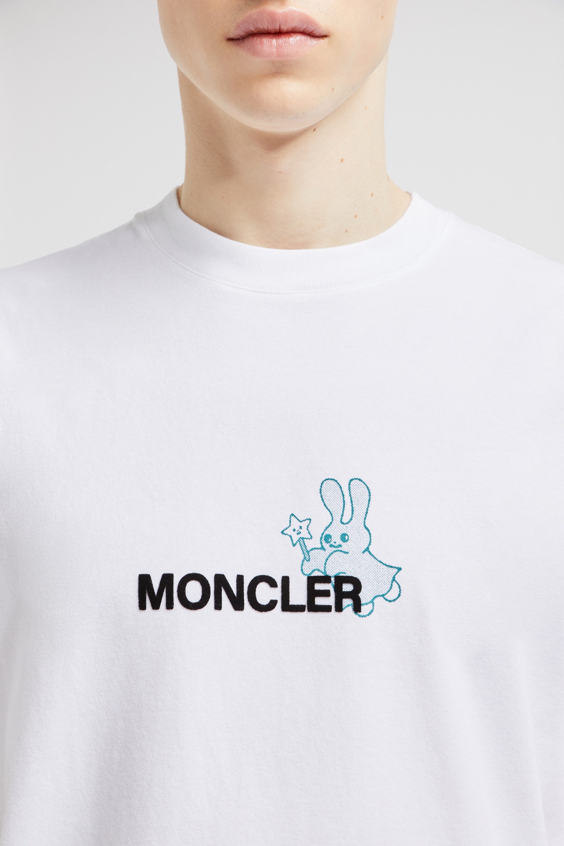 Moncler x FRGMT Cartoon Logo Cotton T-Shirt - 6