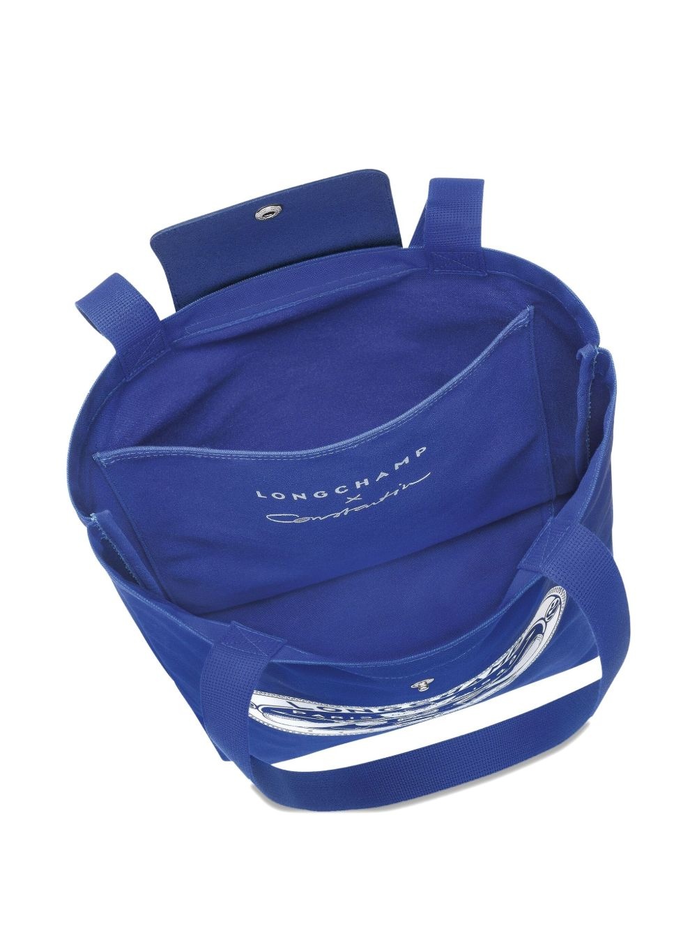 Le Pliage M logo-print tote bag - 5