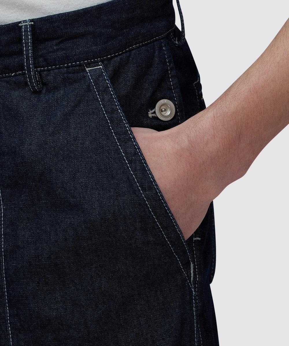 Loose denim pant - 4
