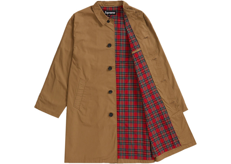 Supreme Supreme PiL Trench Coat Tan outlook