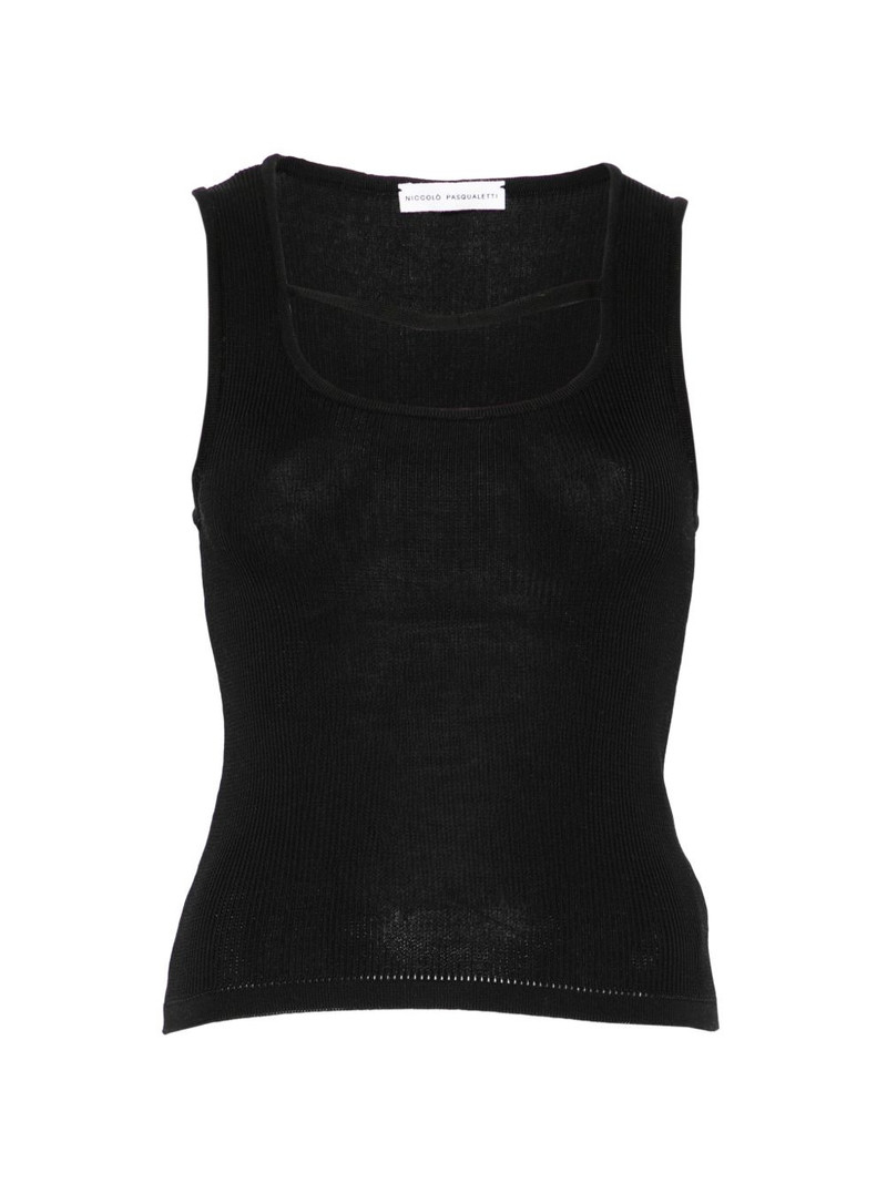Corda ribbed tank top 1