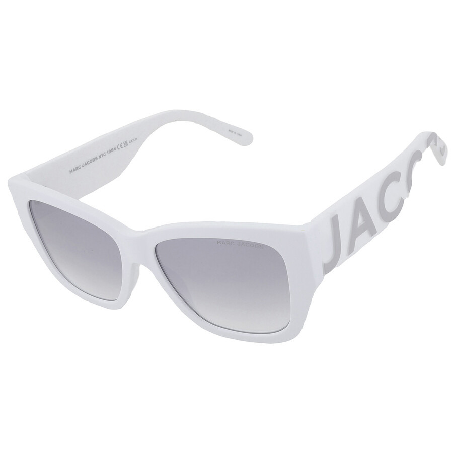 Marc Jacobs Grey Mirror Silver Butterfly Ladies Sunglasses MARC 695/S 0HYM/IC 55 - 3