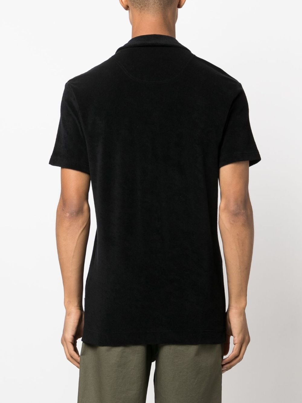 terry-cloth cotton polo shirt - 4