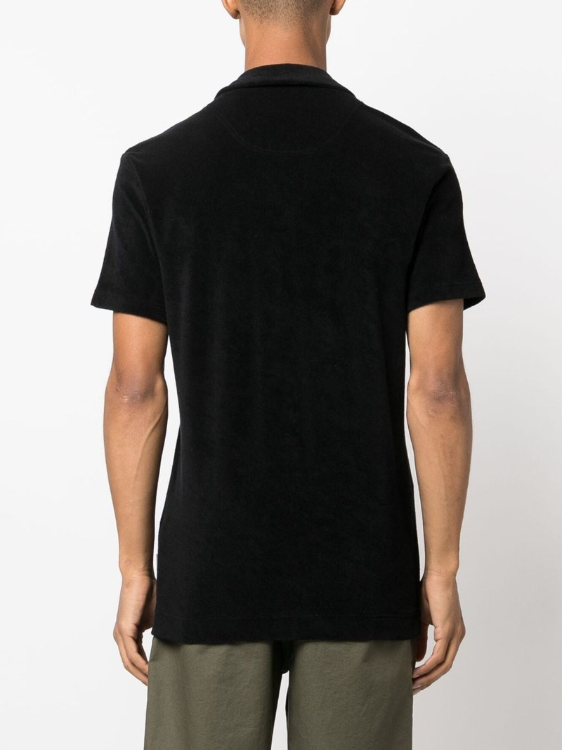 terry-cloth cotton polo shirt 4