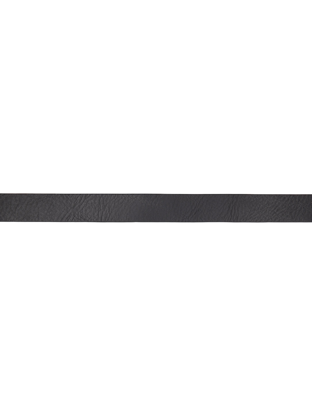 Black Audrey Tortoiseshell-Buckle Leather Belt - 2