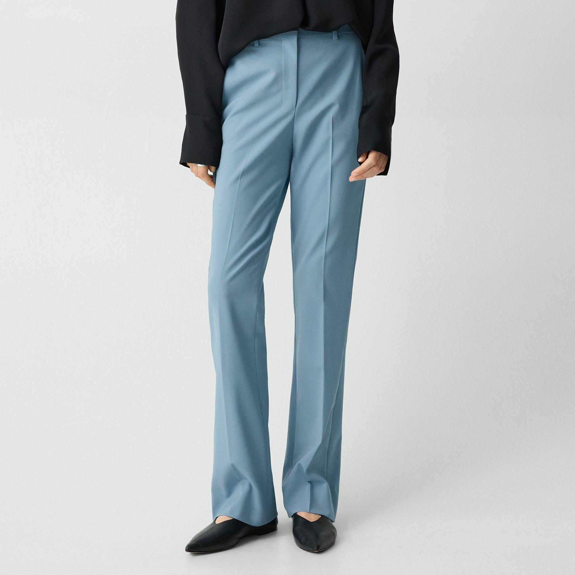 Flared Pant in Good Wool - 5