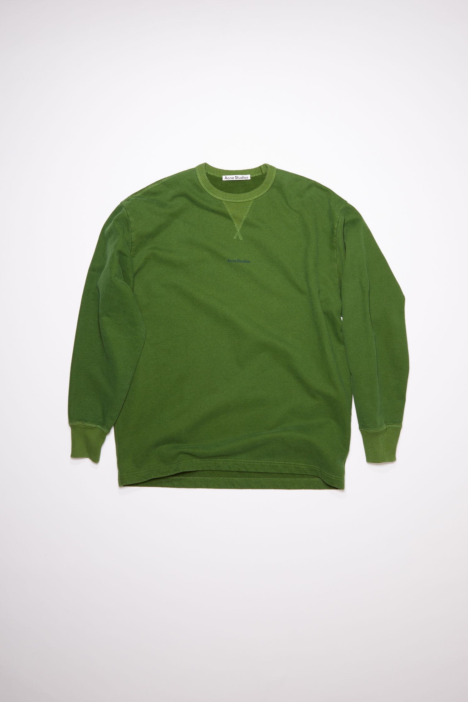 Crew neck sweatshirt - Bottle green - 4