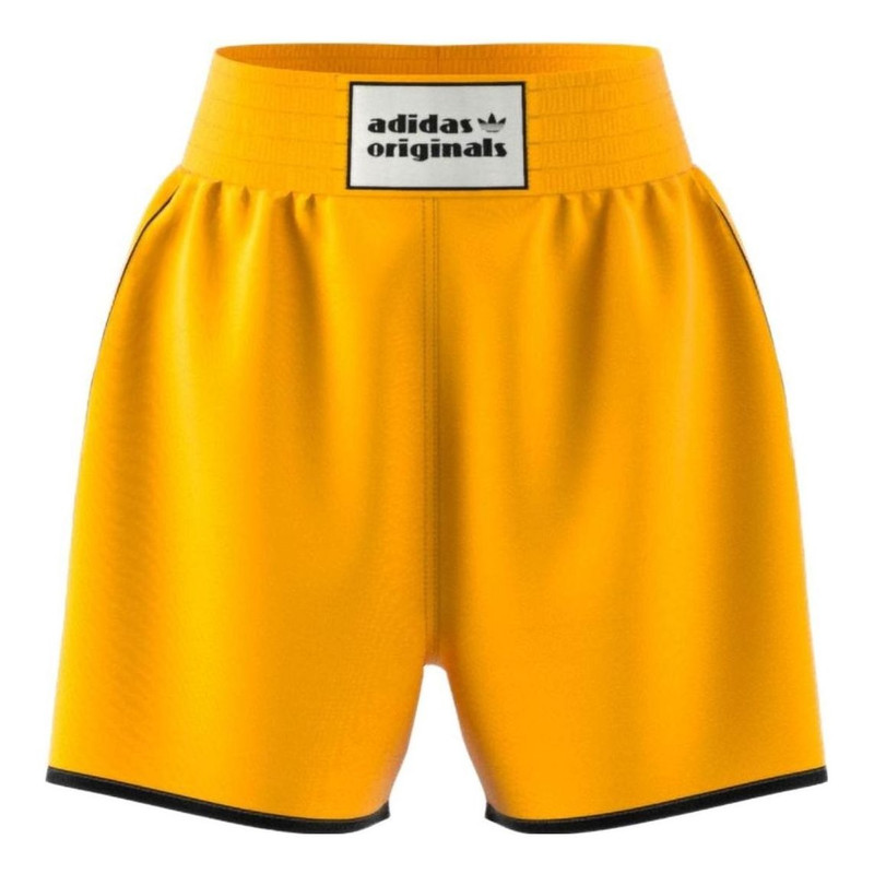 (WMNS) adidas Boxing Shorts 'Yellow' IC8508 1