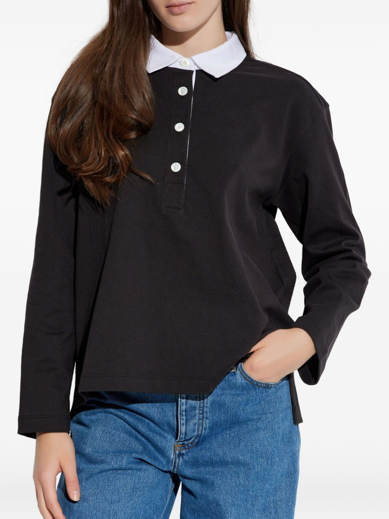 long-sleeve button rugby polo shirt 3