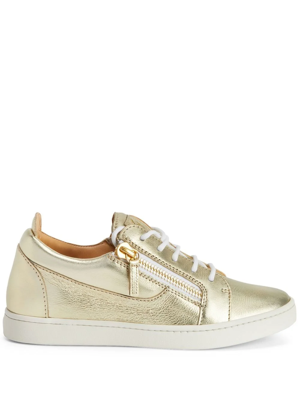 Nicki metallic lace-up sneakers - 1
