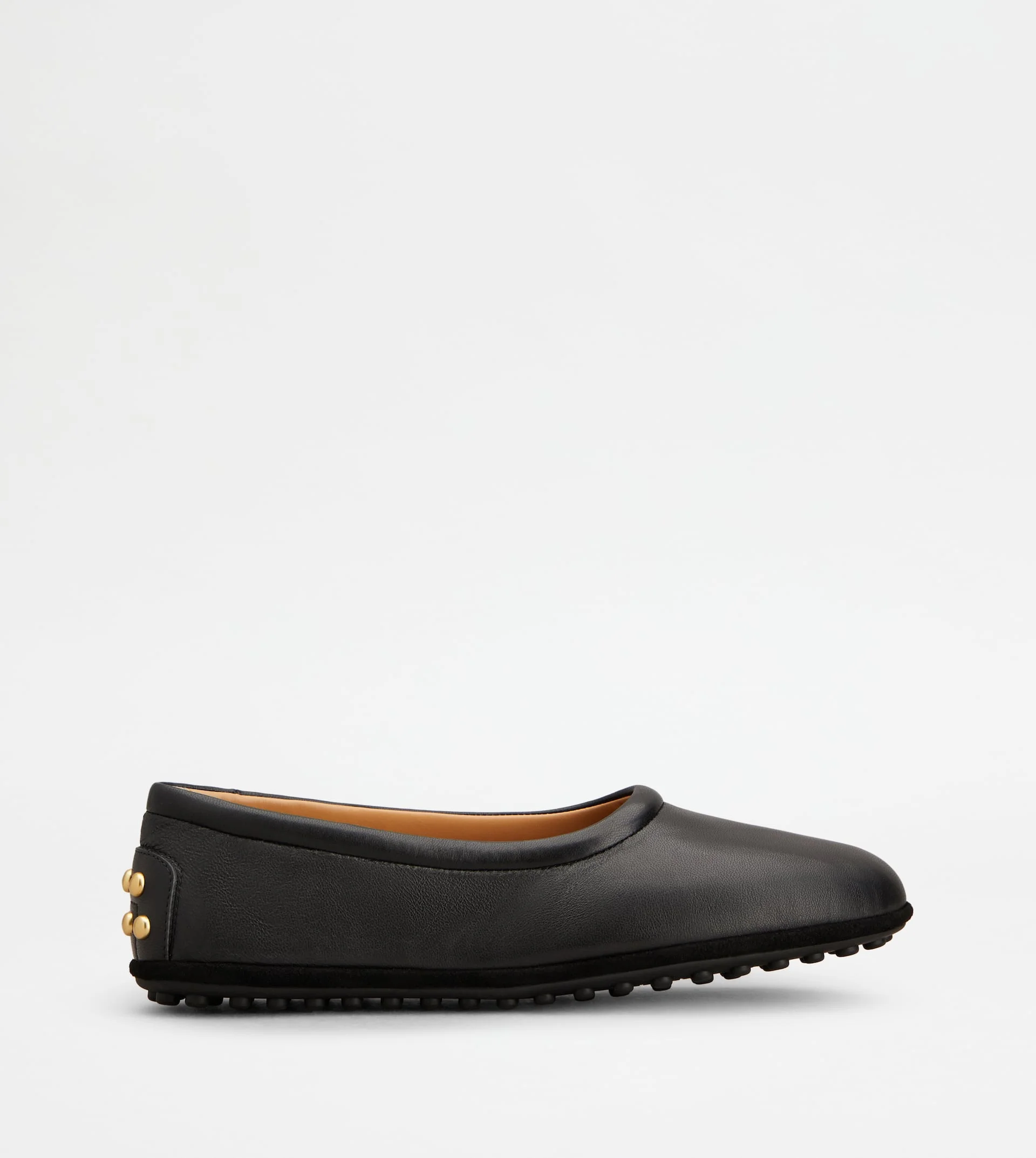 BALLERINAS IN NAPPA LEATHER - BLACK - 1