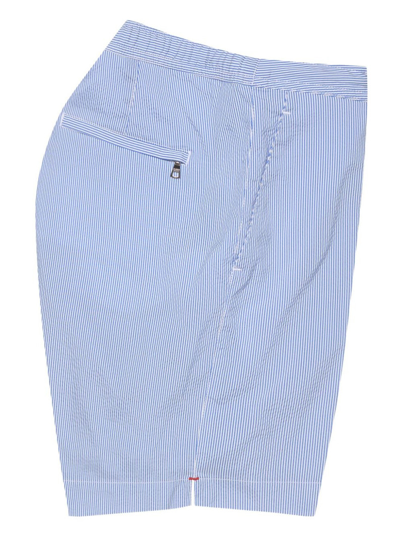 Bulldog striped swim shorts 7