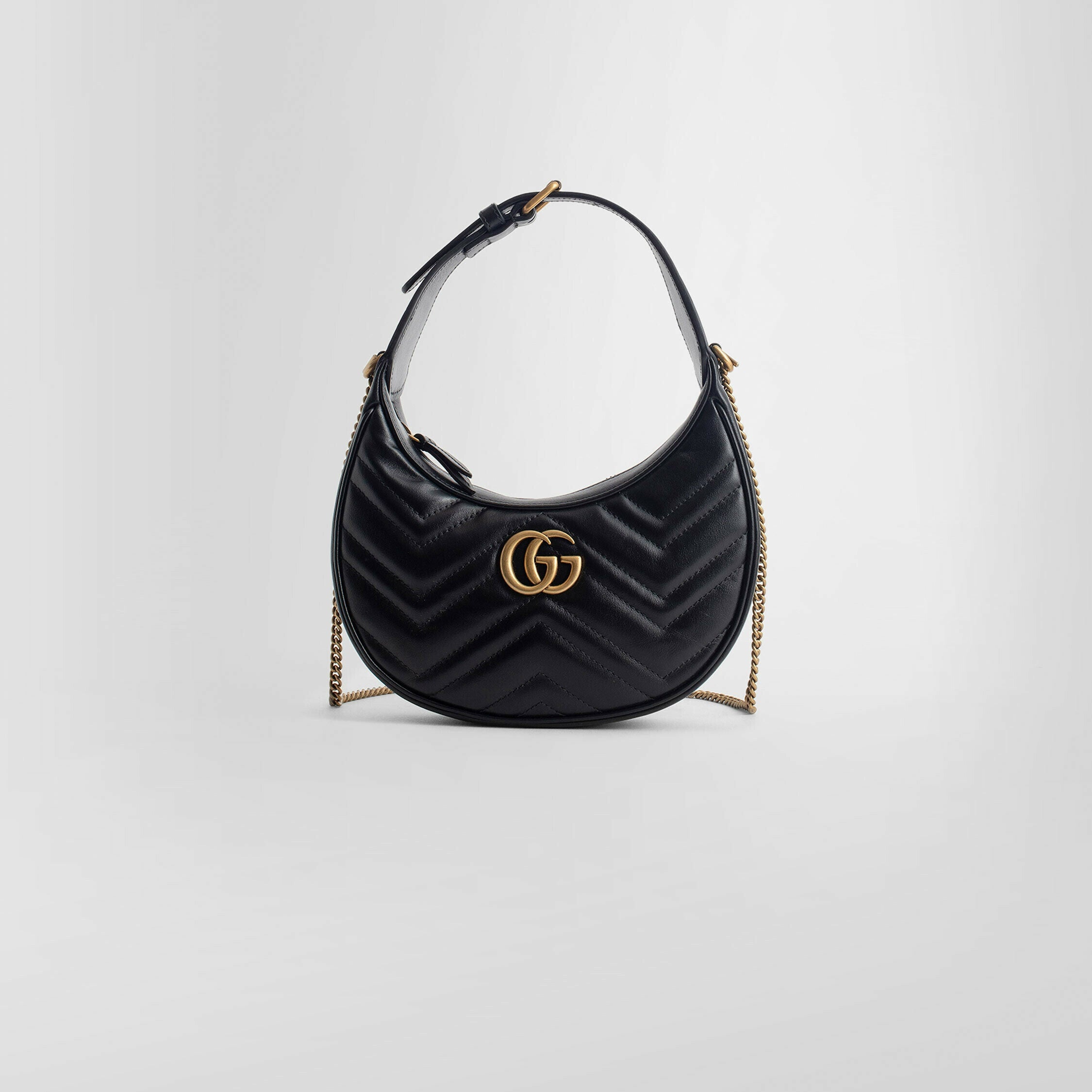 GUCCI WOMAN BLACK SHOULDER BAGS - 6