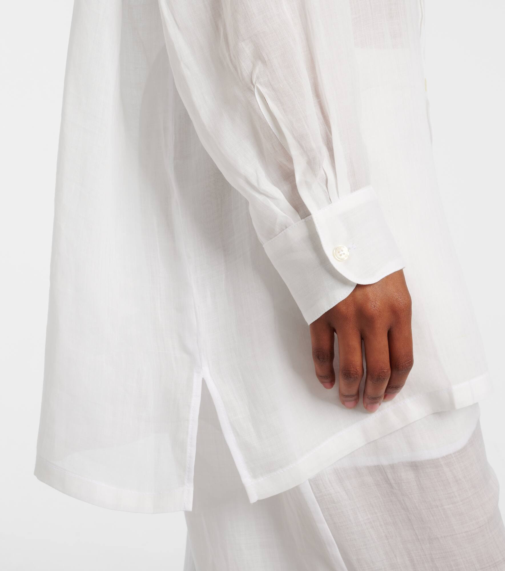 Niko oversized ramie shirt - 5