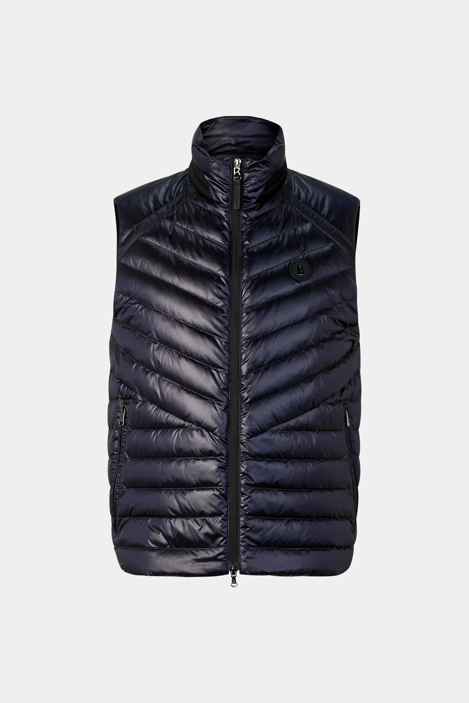 Lasse lightweight down vest in Navy blue - 1