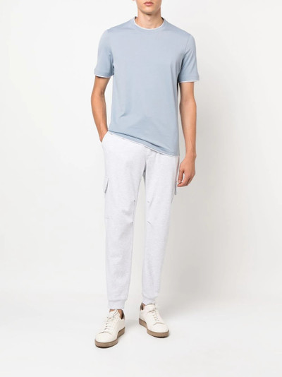 Brunello Cucinelli crew neck short-sleeved T-shirt outlook