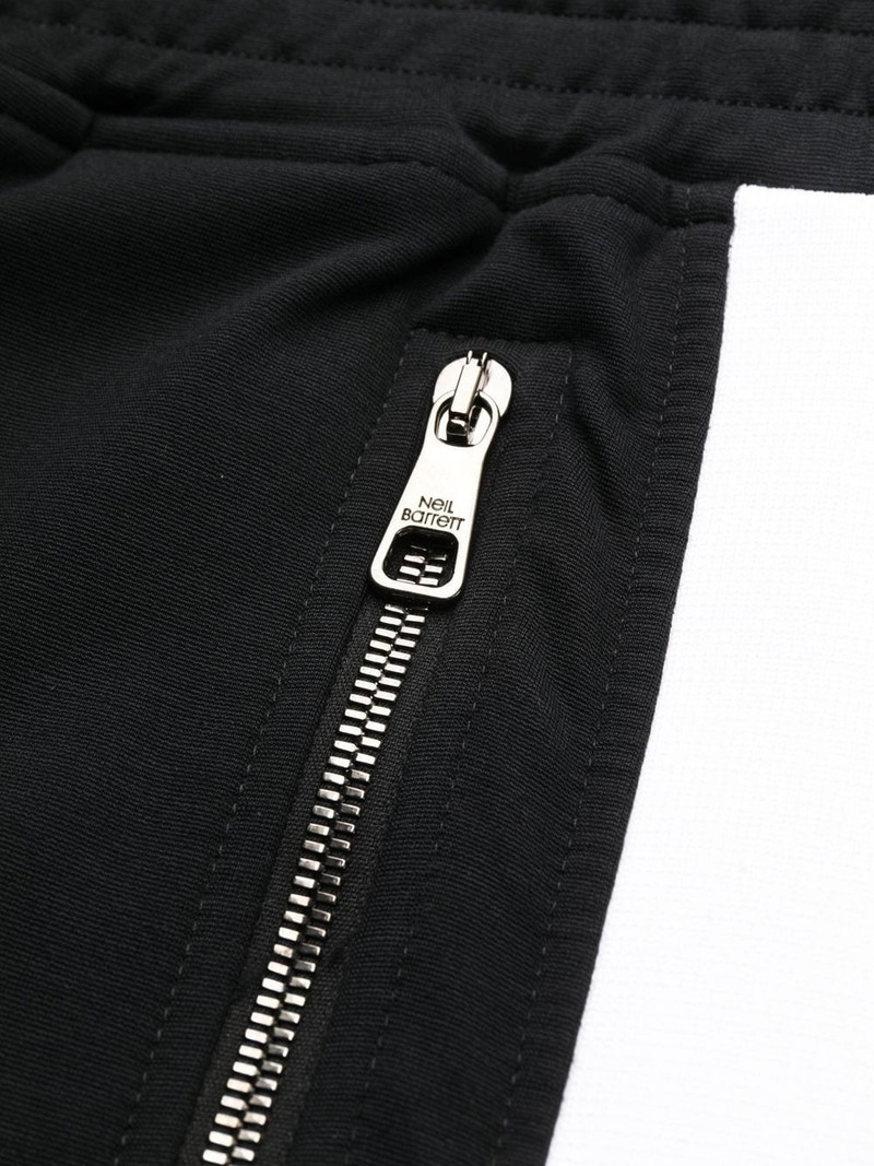cropped cotton track pants 6