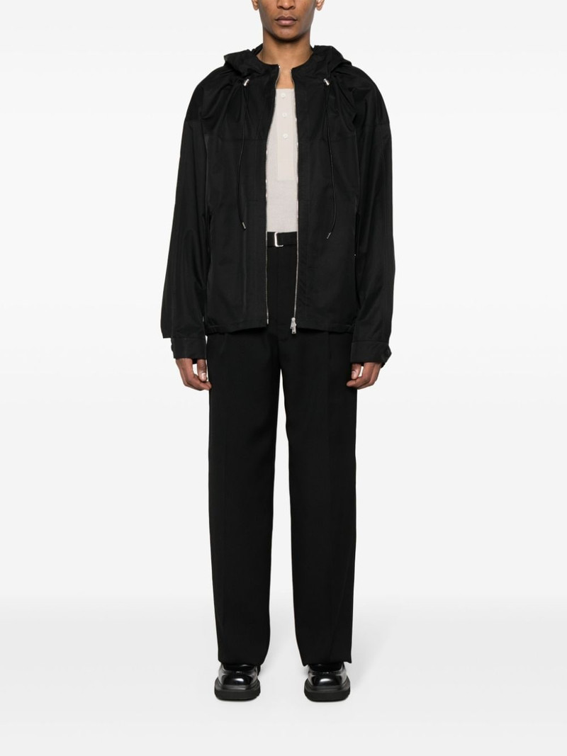 Lanvin zip-up hooded jacket outlook