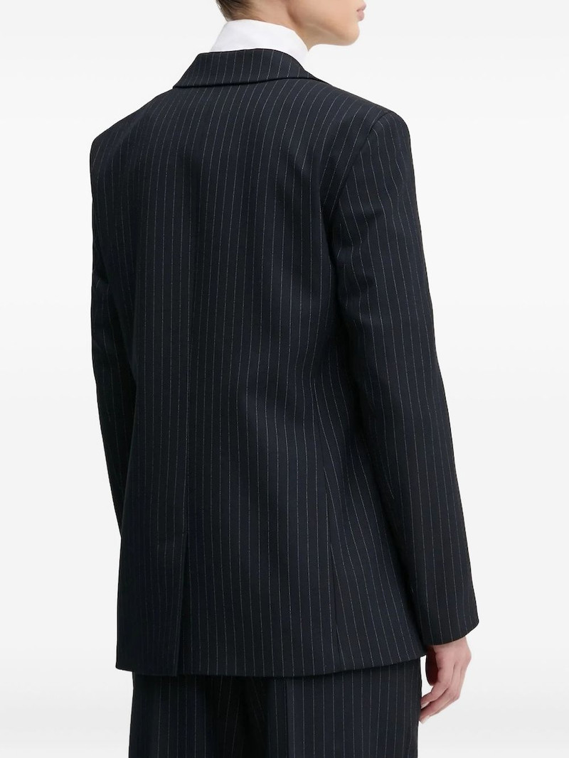 HUGO pinstripe buttoned suit jacket outlook