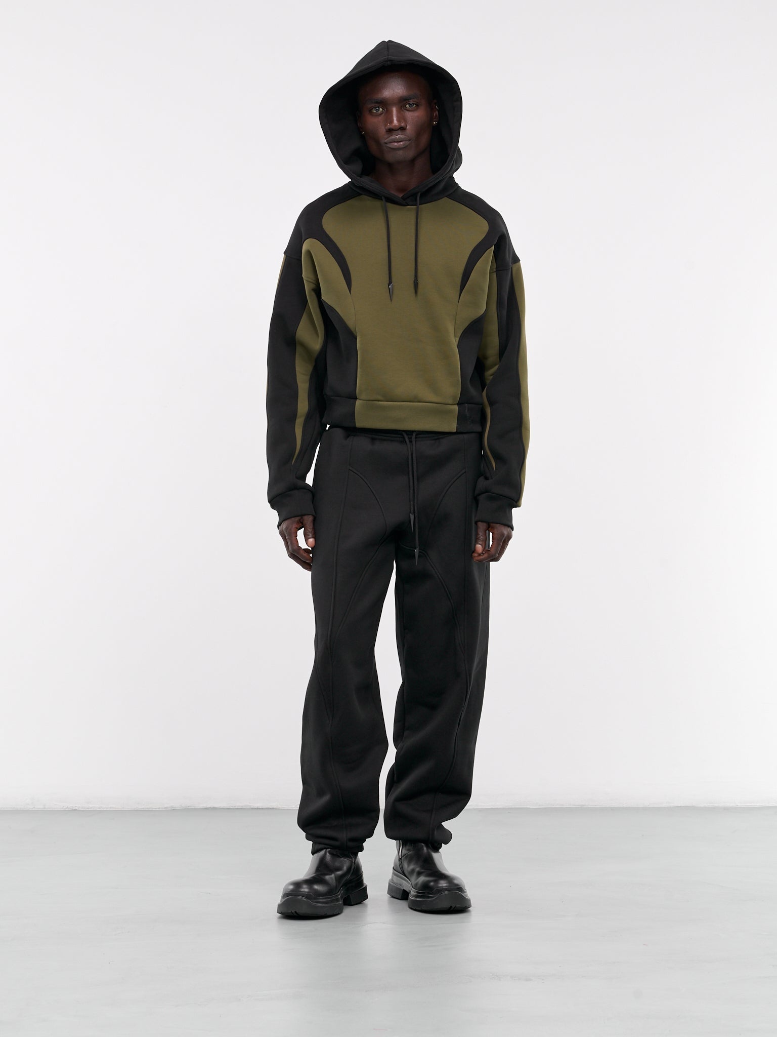 Paneled Sweatpants - 6