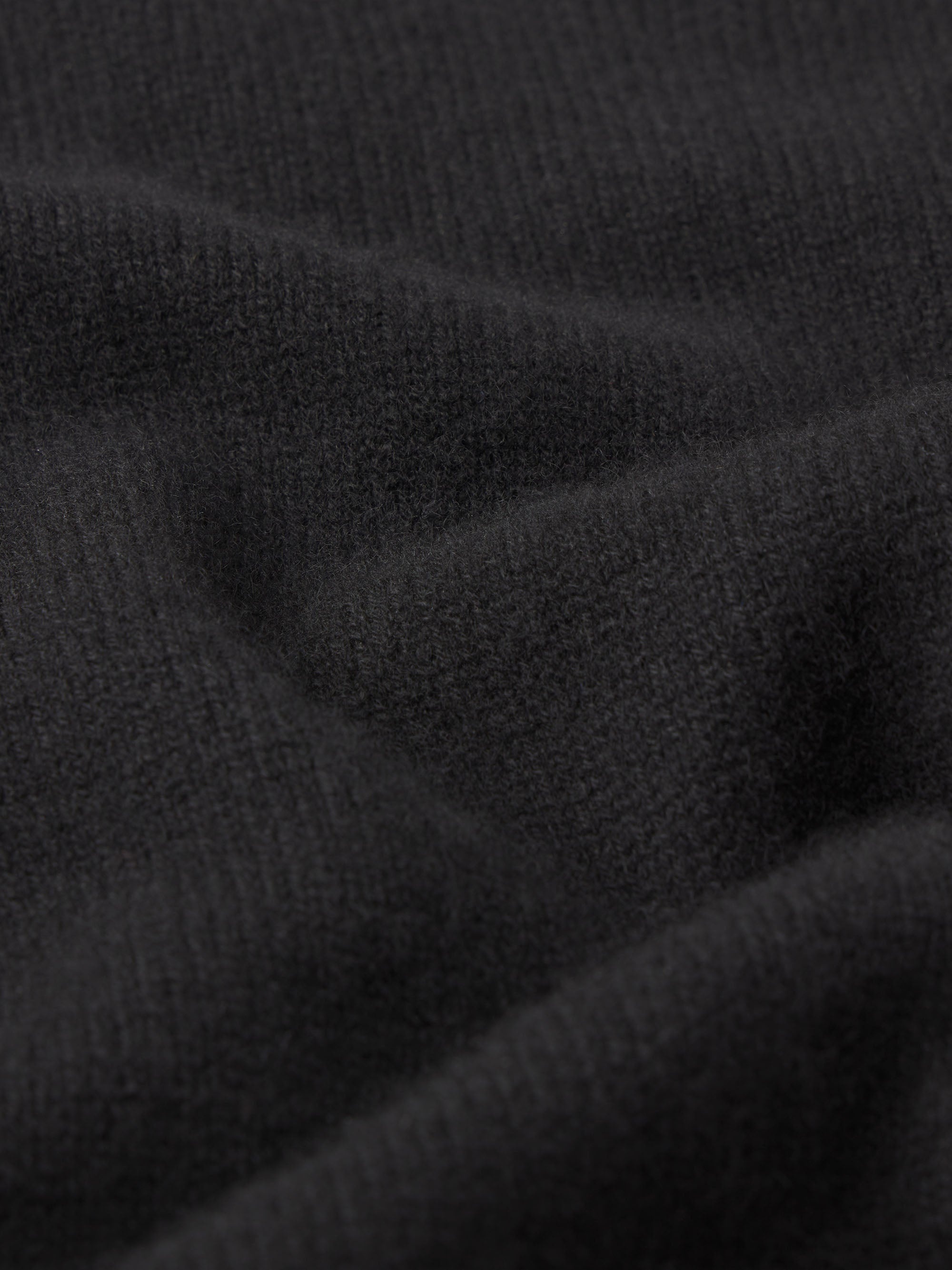 Cashmere Gathered Sweater in Navy - 2