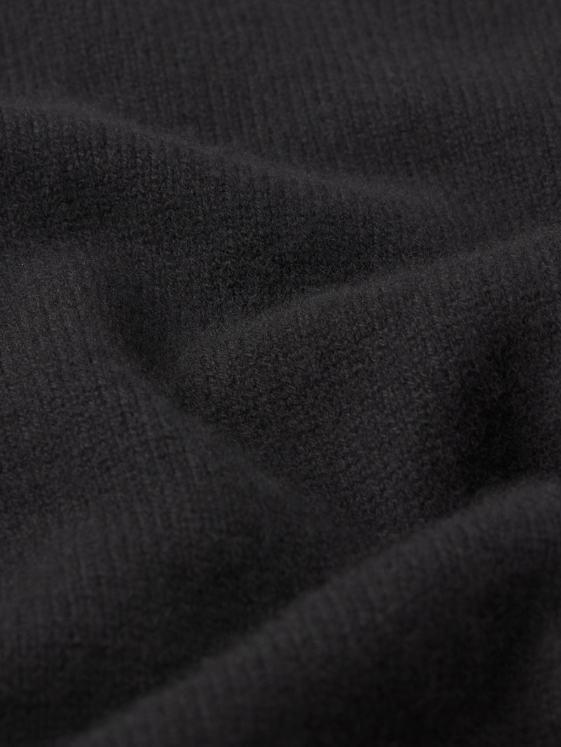 FRAME Cashmere Gathered Sweater in Navy outlook