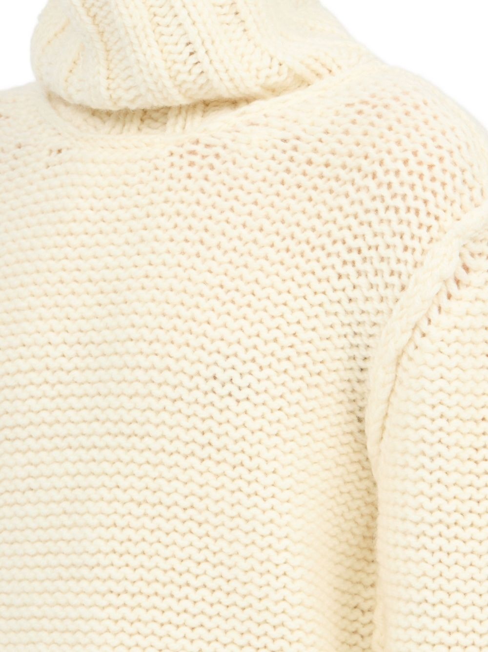 chunky-knit turtleneck sweater - 7