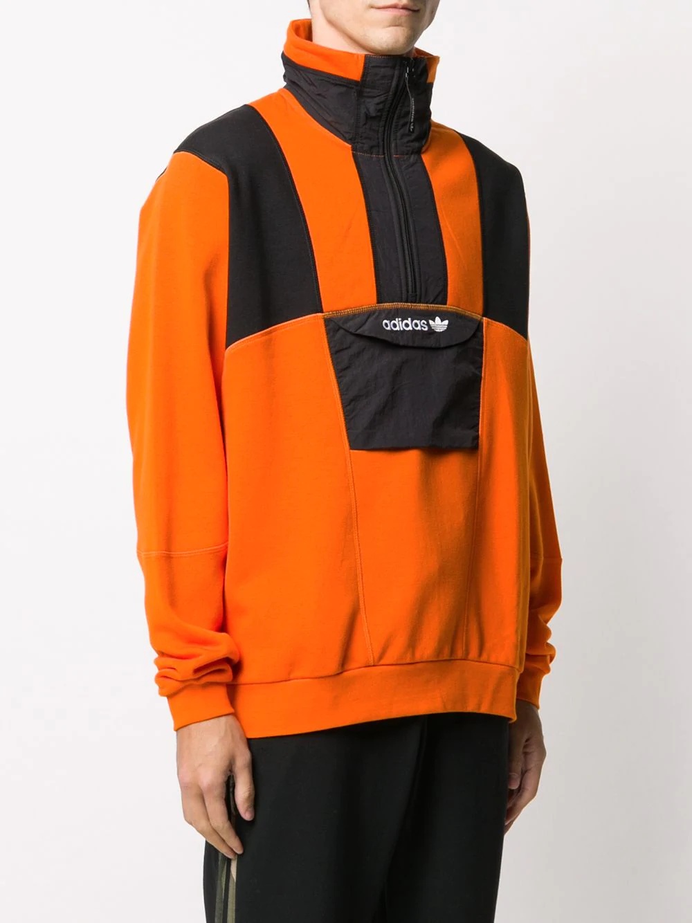 colour-block sweatshirt - 3