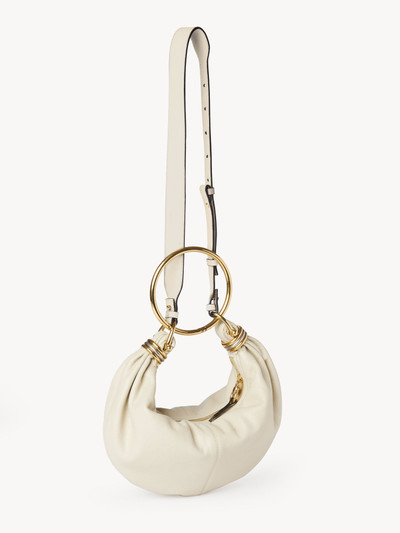 Chloé SMALL BRACELET HOBO BAG IN GRAINED LEATHER outlook