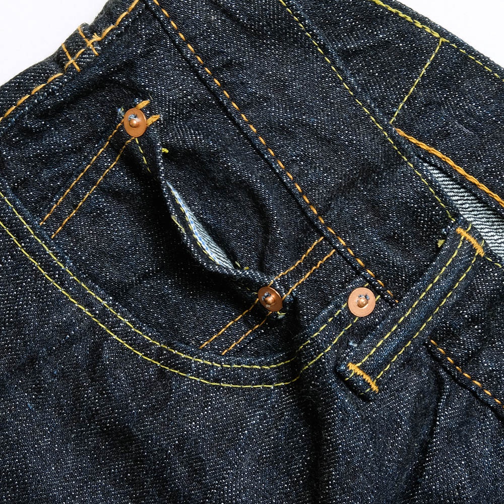 14oz. INDIGO RELAXED TAPERED - XX-019 - 4