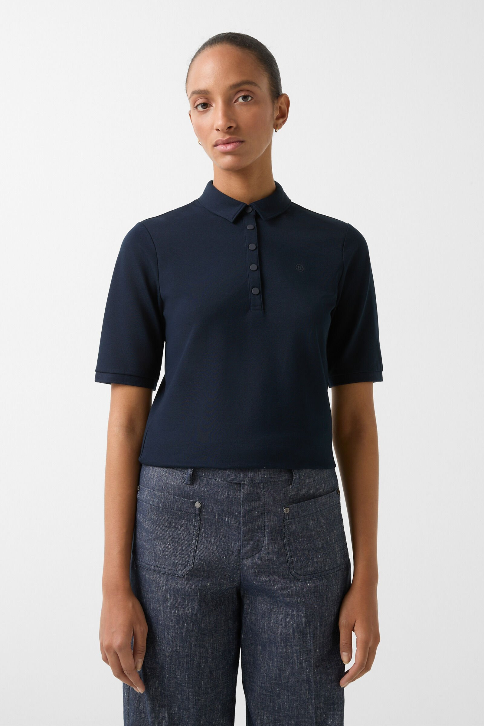 Tammy polo shirt in Navy blue - 2