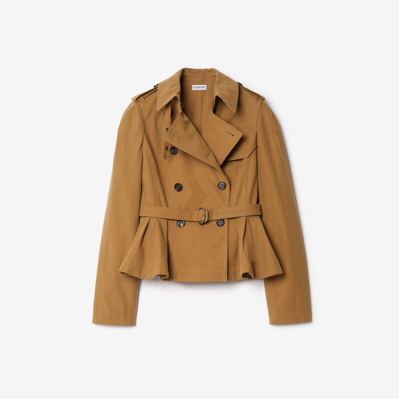 Cotton Isabella Trench Jacket 1